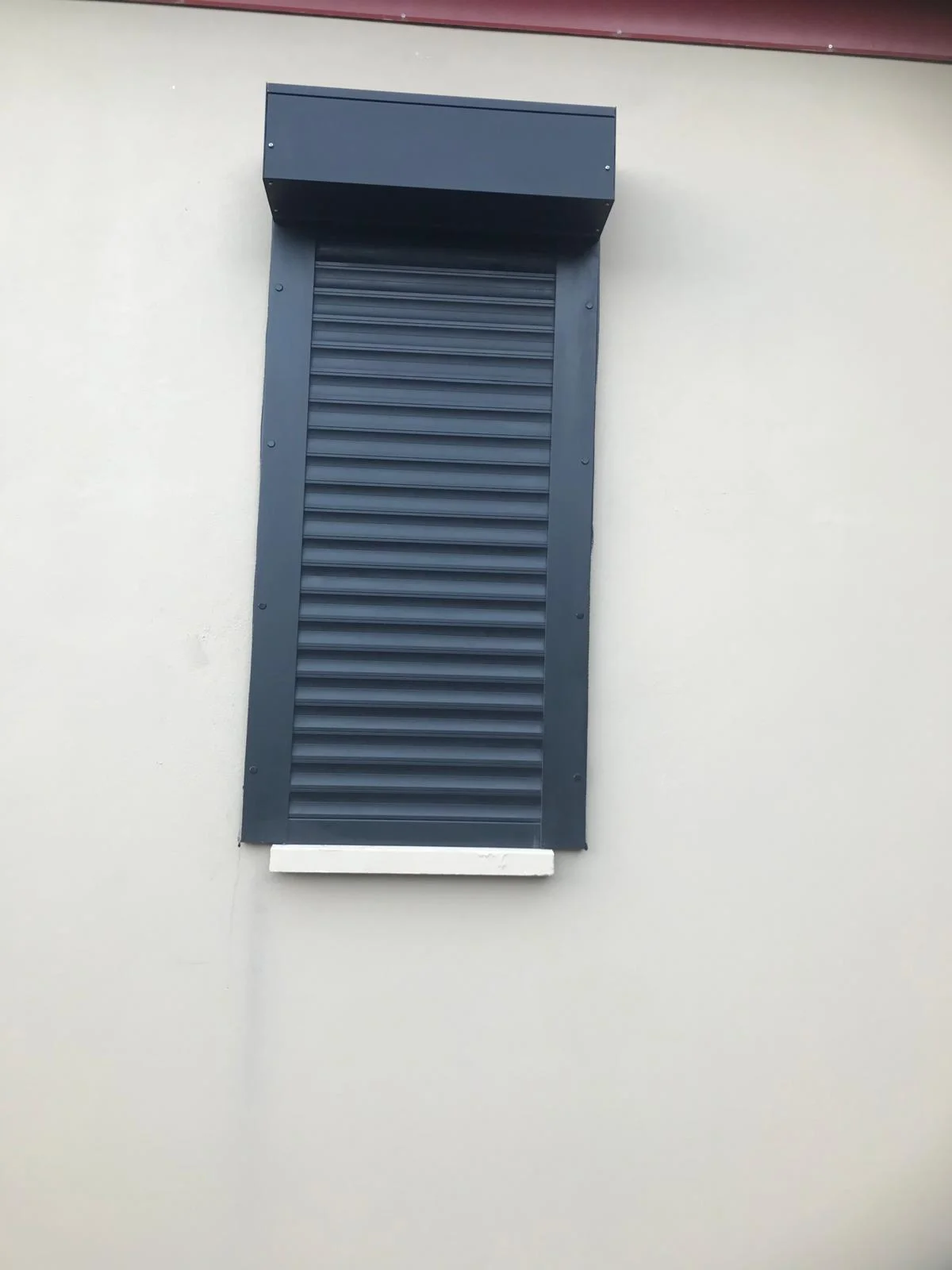 Volet roulant aluminium encastré