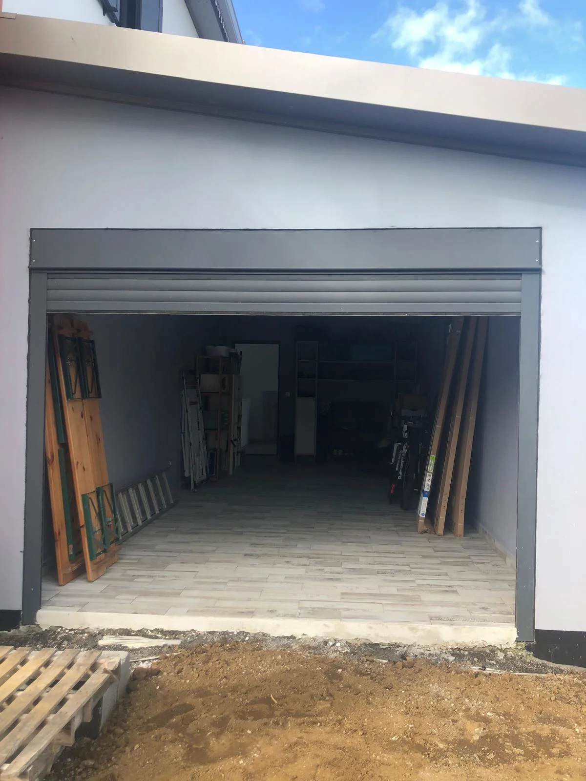 Volet roulant aluminium porte garage